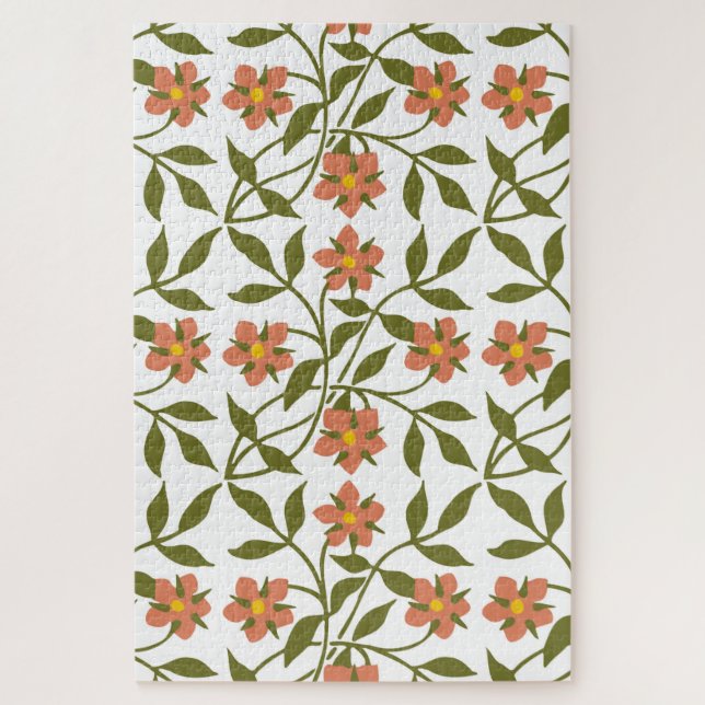 QUEBRA-CABEÇA FLORES DE LARANJA (Vertical)