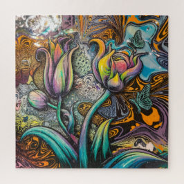 Quebra-cabeça Flores de Mandala