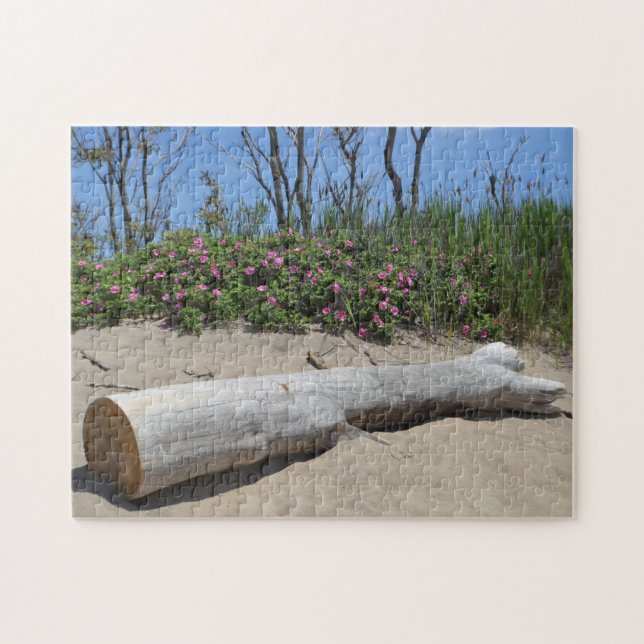 Quebra-cabeça Flores De Praia E Madeira (Horizontal)