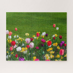 Quebra-cabeça Flores de primavera
