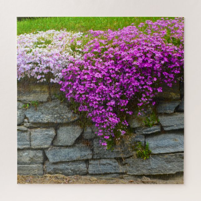 Quebra-cabeça Flores em cascata (Vertical)