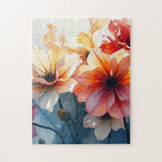 Quebra-cabeça Flores em Flor (Vertical)