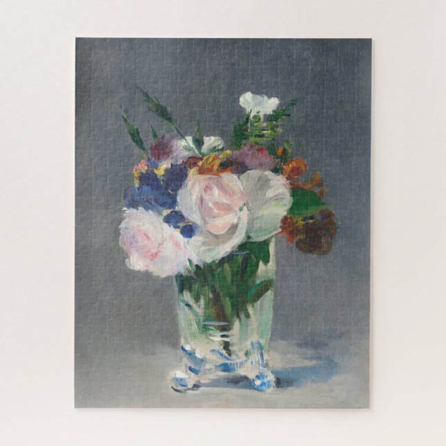 Quebra-cabeça Flores em Impressionista de Maneta Cristal Vase (Vertical)