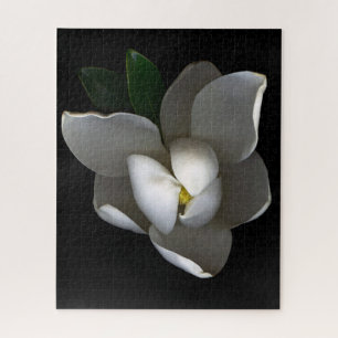 Quebra-cabeça Flores Flor Solteiro Magnolia Branca