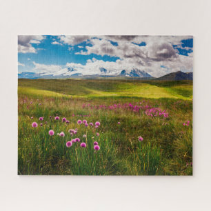 Quebra-cabeça Flores Montanhas Altai, Sibéria, Rússia
