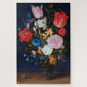 Quebra-cabeça Flores no Vaso, Jan Brueghel, o Velho