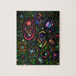 Quebra-cabeça Flores padronizadas