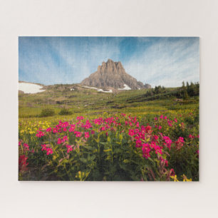 Quebra-cabeça Flores Parque Nacional Glacier de Montana