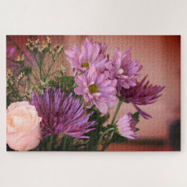 Quebra-cabeça Flores roxas