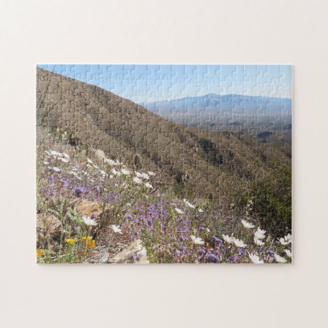 Quebra-cabeça Flores silvestres no Parque Nacional Saguaro I (Horizontal)