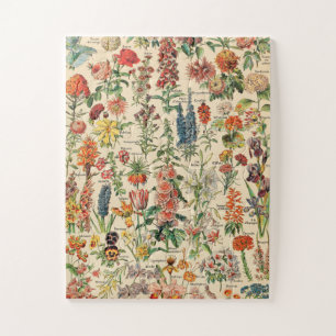 Quebra-cabeça Flores Vintage