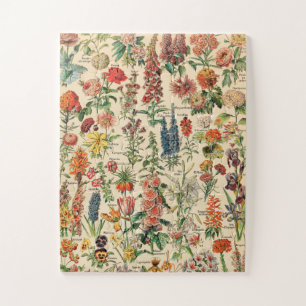 Quebra-cabeça Flores Vintage