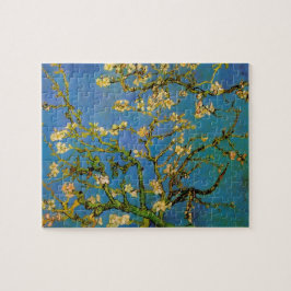 Quebra-cabeça Floresta de Amêndoa Brilhante por Vincent van Gogh
