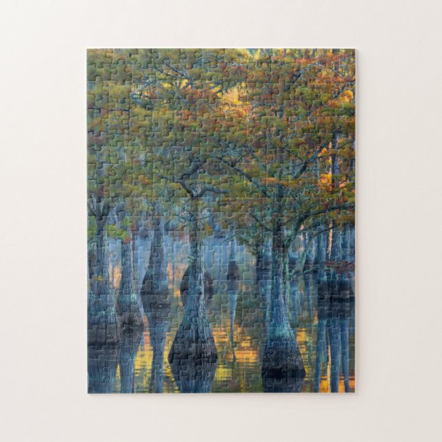 Quebra-cabeça Floresta de Ciprestes (Vertical)