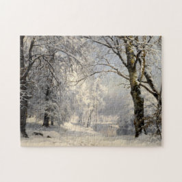 Quebra-cabeça Floresta de inverno