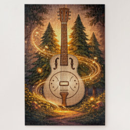 Quebra-cabeça Floresta Dobro devaneio de bosque luminoso
