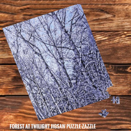 Quebra-cabeça Floresta Em Twilight