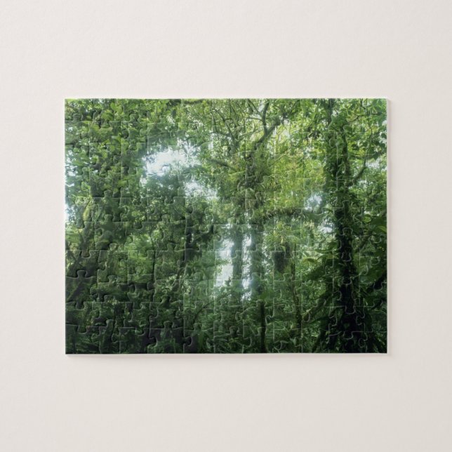 Quebra-cabeça Floresta Nubosa de Monteverde, Costa Rica. (Horizontal)