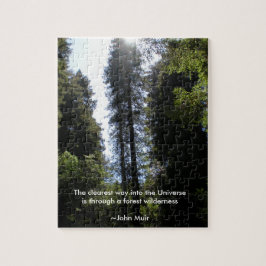 Quebra-cabeça Floresta Selvagem Sequoias