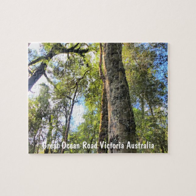 Quebra-cabeça Floresta Tropical Australiana Eucalyptus Gum Trees (Horizontal)