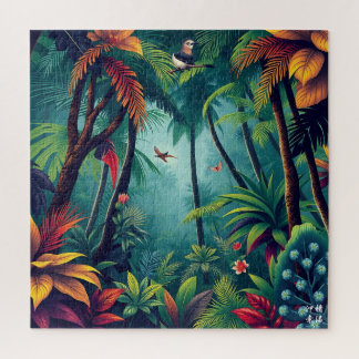 Quebra-cabeça Floresta Tropical Profunda