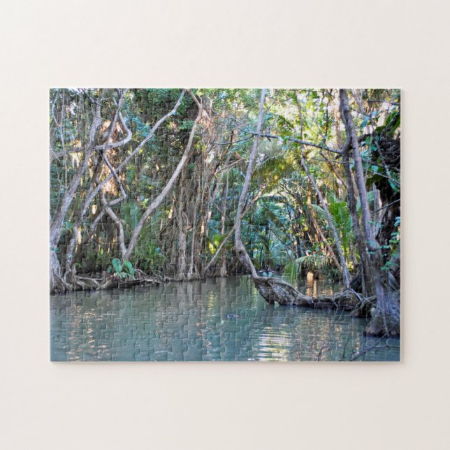 Quebra-cabeça Florestas Tropicais de Dominica. (Horizontal)