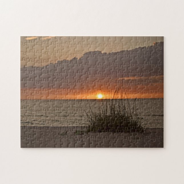 Quebra-cabeça Florida Golfo Coast Beach Sunset - 11x14 - 252 pc (Horizontal)