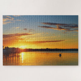 Quebra-cabeça Florida Kayaker no Sunset
