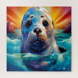Quebra-cabeça Foca bebê