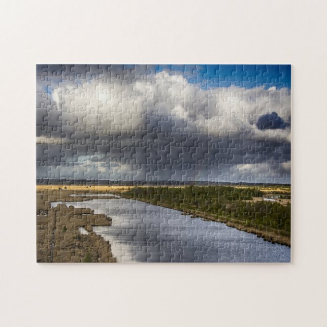 Quebra-cabeça Fochteloërveen Holanda. (Horizontal)