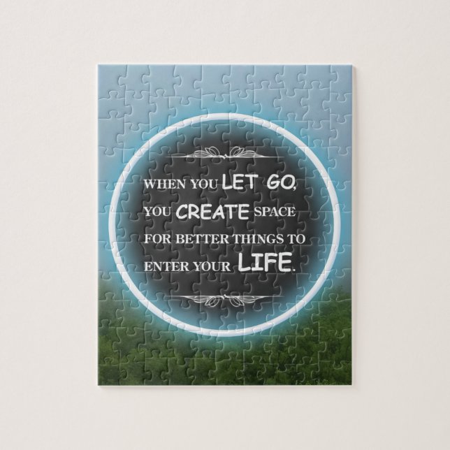 Quebra-cabeça Fog and Green Trees (Vertical)