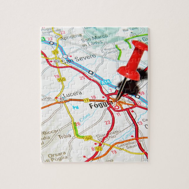 Quebra-cabeça Foggia, Italia (Vertical)