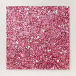 Quebra-cabeça Folha Rosa Pastel