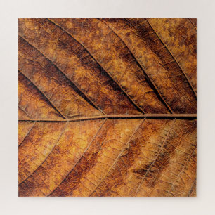 Quebra-cabeça Folha seca: fundo natural de textura.