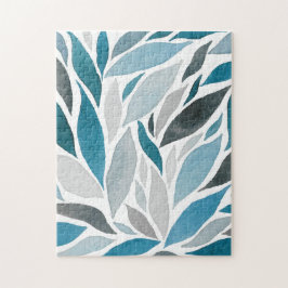 Quebra-cabeça folhas de árvores