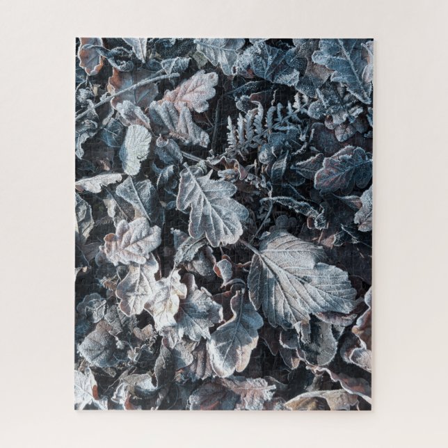 Quebra-cabeça Folhas de gelo legal (Vertical)