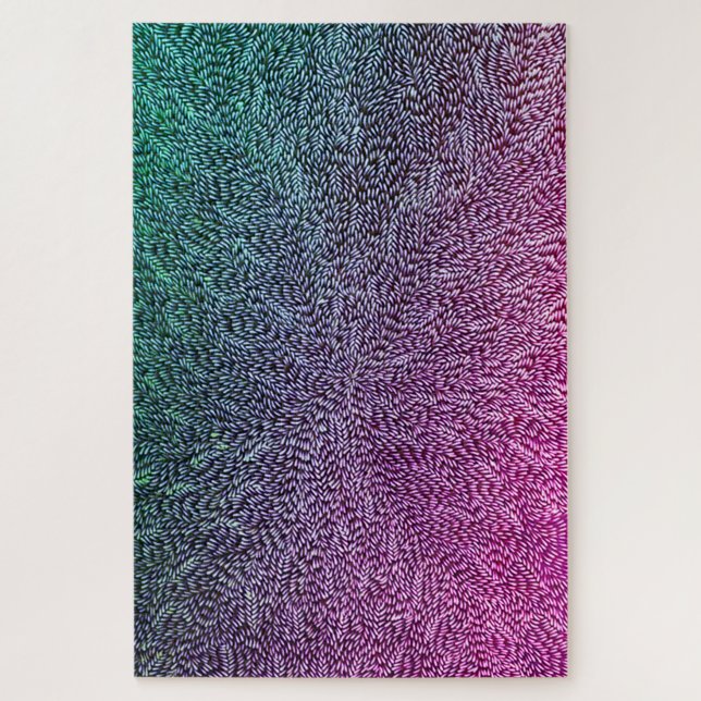 Quebra-cabeça folhas de primavera bush (Vertical)