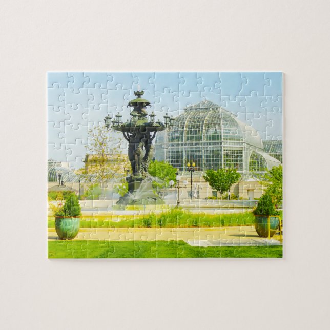 Quebra-cabeça Fonte de água Bartholdi Washington (Horizontal)