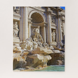 Quebra-cabeça fonte de Trevi