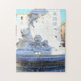 Quebra-cabeça Fonte em roma 256 peças