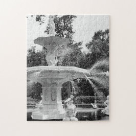 Quebra-cabeça Fonte no Forsyth Park, Savannah GA