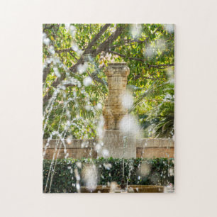 Quebra-cabeça Fonte nos jardins de Almudaina - Maiorca