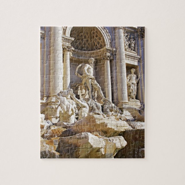 Quebra-cabeça fonte trevi (Vertical)