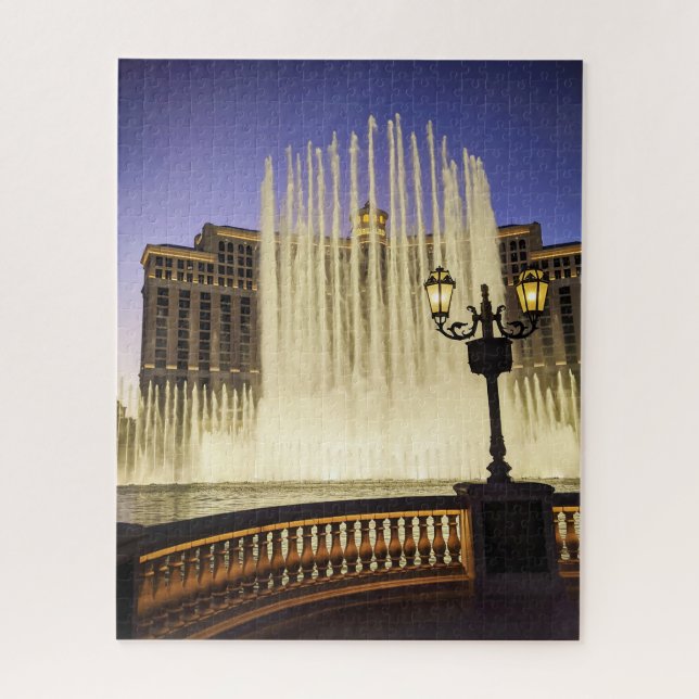 Quebra-cabeça Fontes de Água em Las Vegas (Vertical)