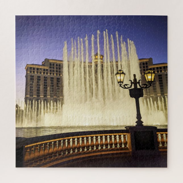 Quebra-cabeça Fontes de Água em Las Vegas (Vertical)