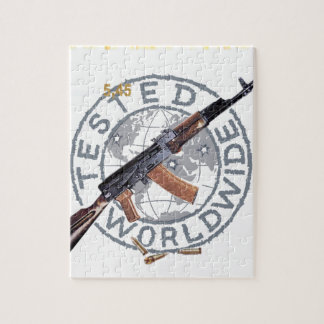 QUEBRA-CABEÇA FORÇAS ARMADAS RARAS DA ARMA DO KALASHNIKOV DO