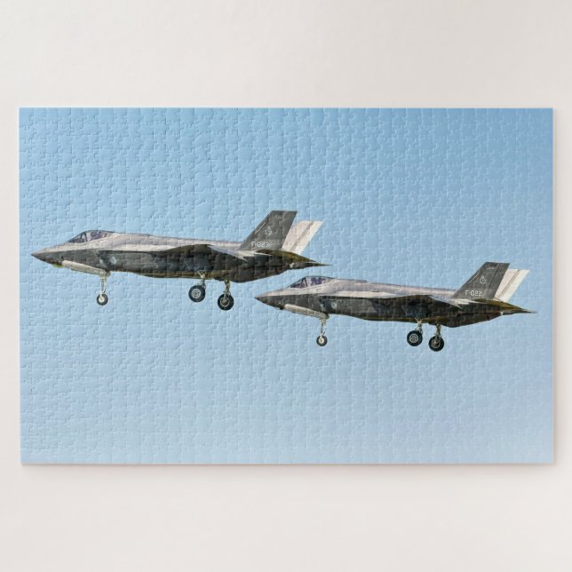 Quebra-cabeça Formação de Voo do F-35A Lightning II (Horizontal)