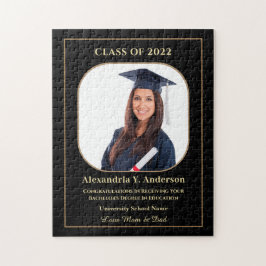 Quebra-cabeça Formando de Graduação Classe de Foto Personalizada