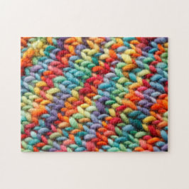 Quebra-cabeça Formigueiro-Tecido Rainbow Knit