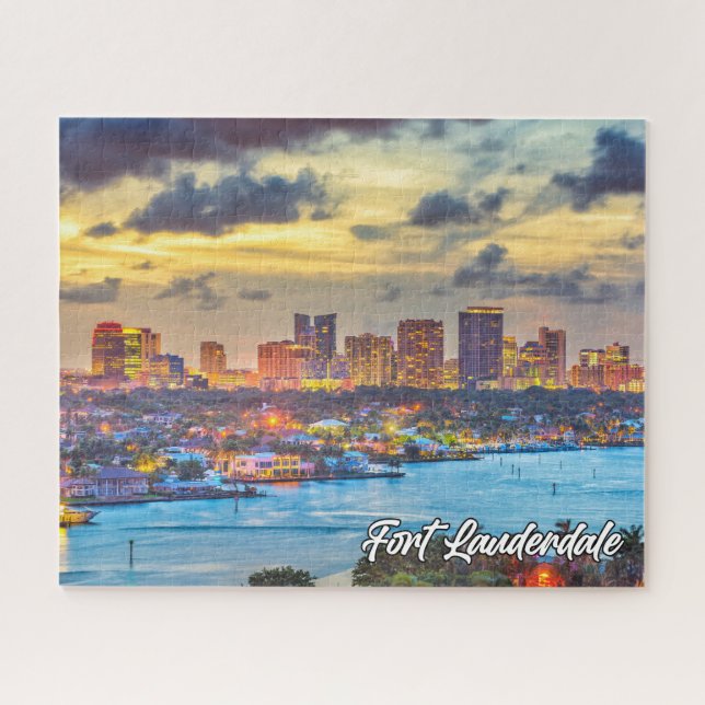 Quebra-cabeça Fort Lauderdale, Flórida, EUA (Horizontal)
